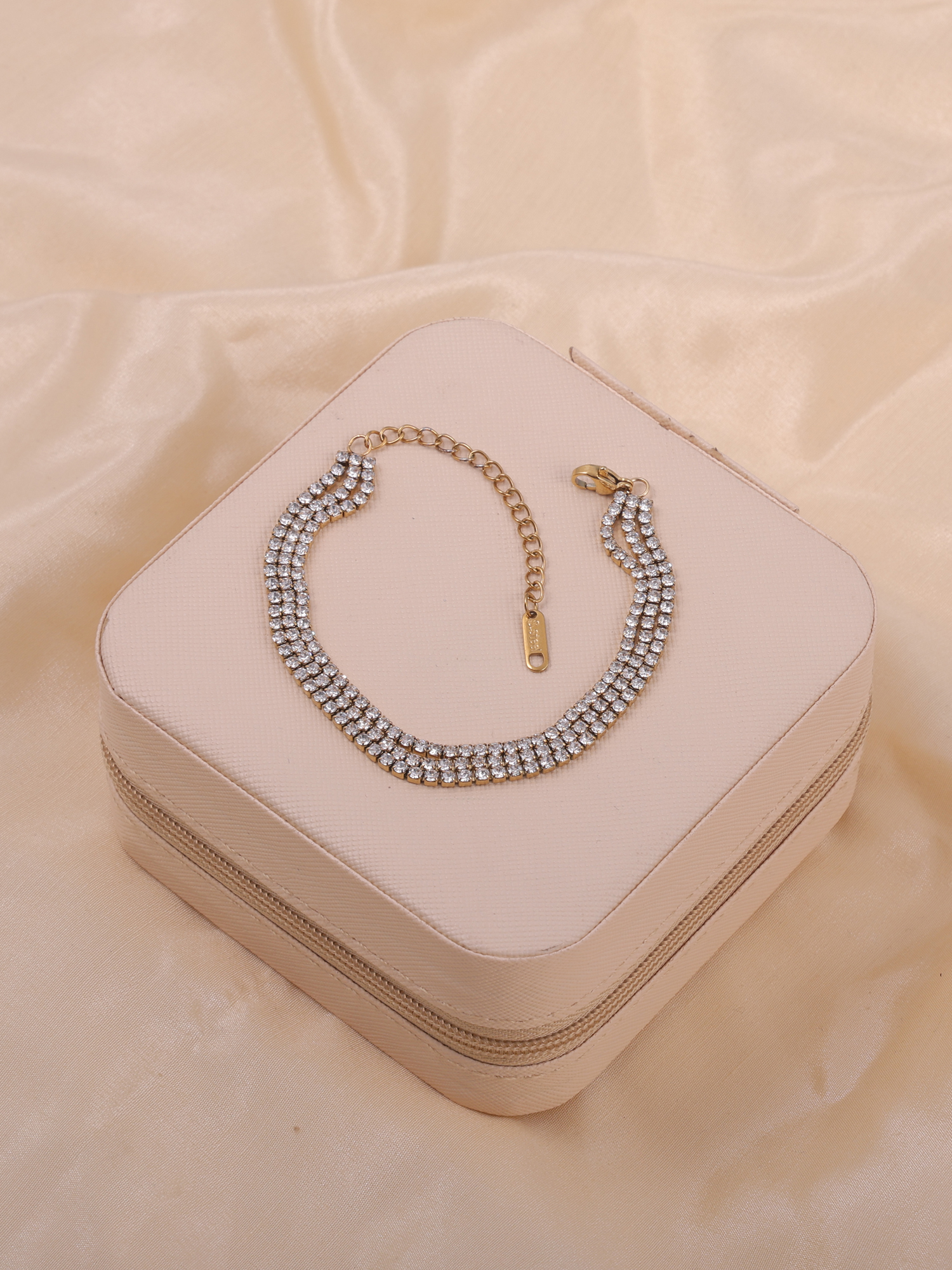 Starluxe Multi-Layer Diamond Anti-Tarnish Bracelet