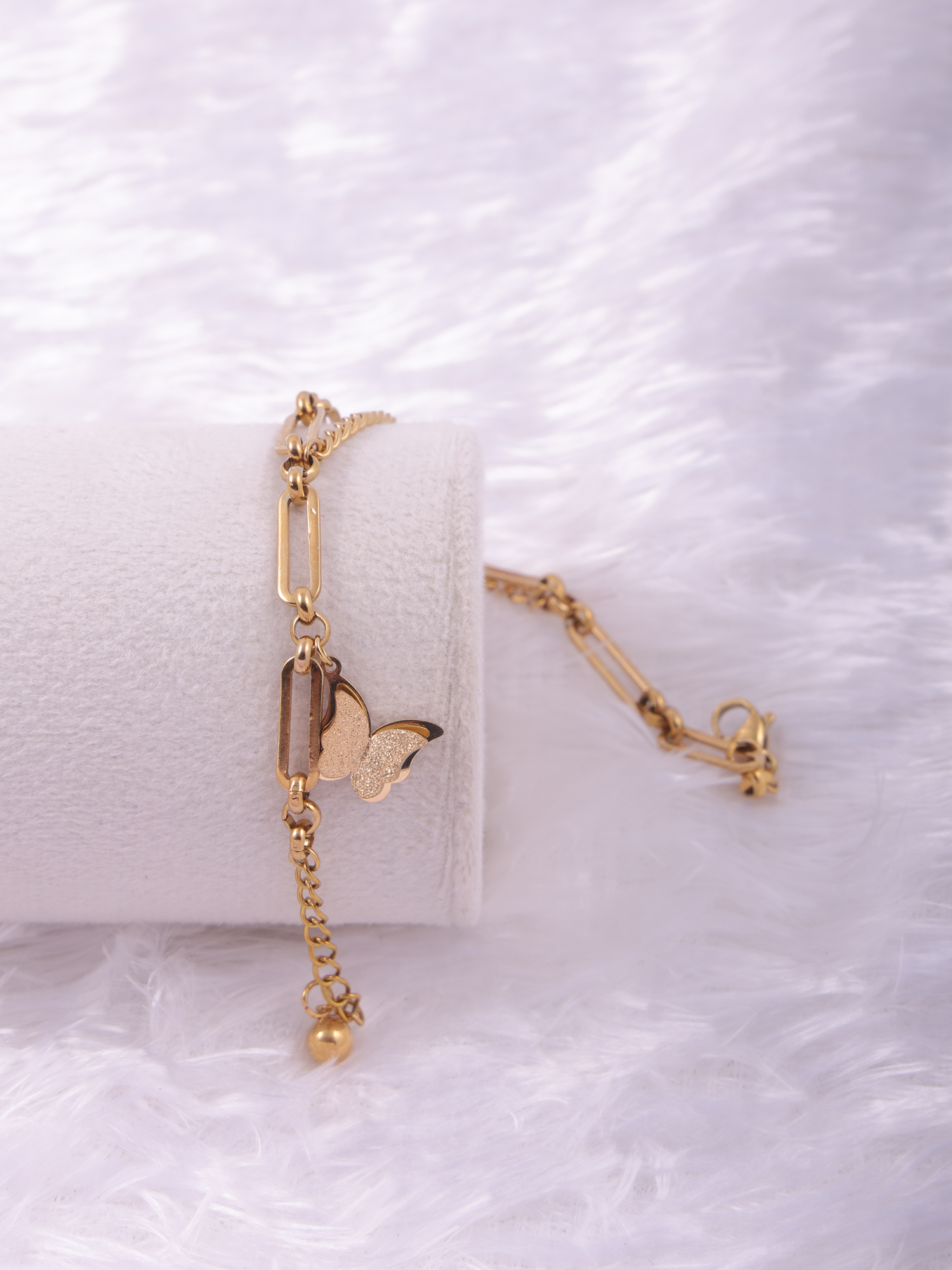 Aurelia Link Butterfly Anti-tarnish Bracelet