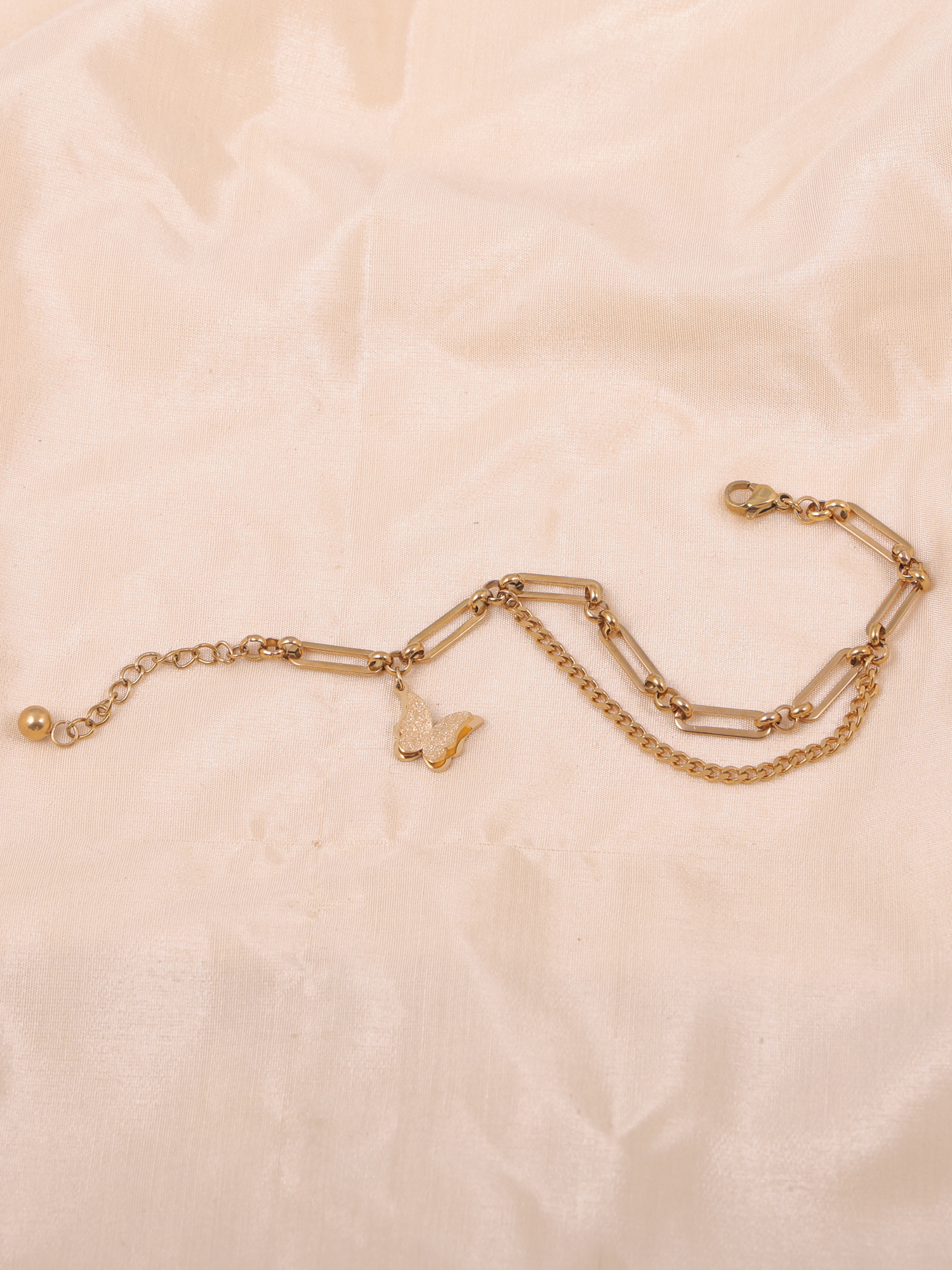 Aurelia Link Butterfly Anti-tarnish Bracelet