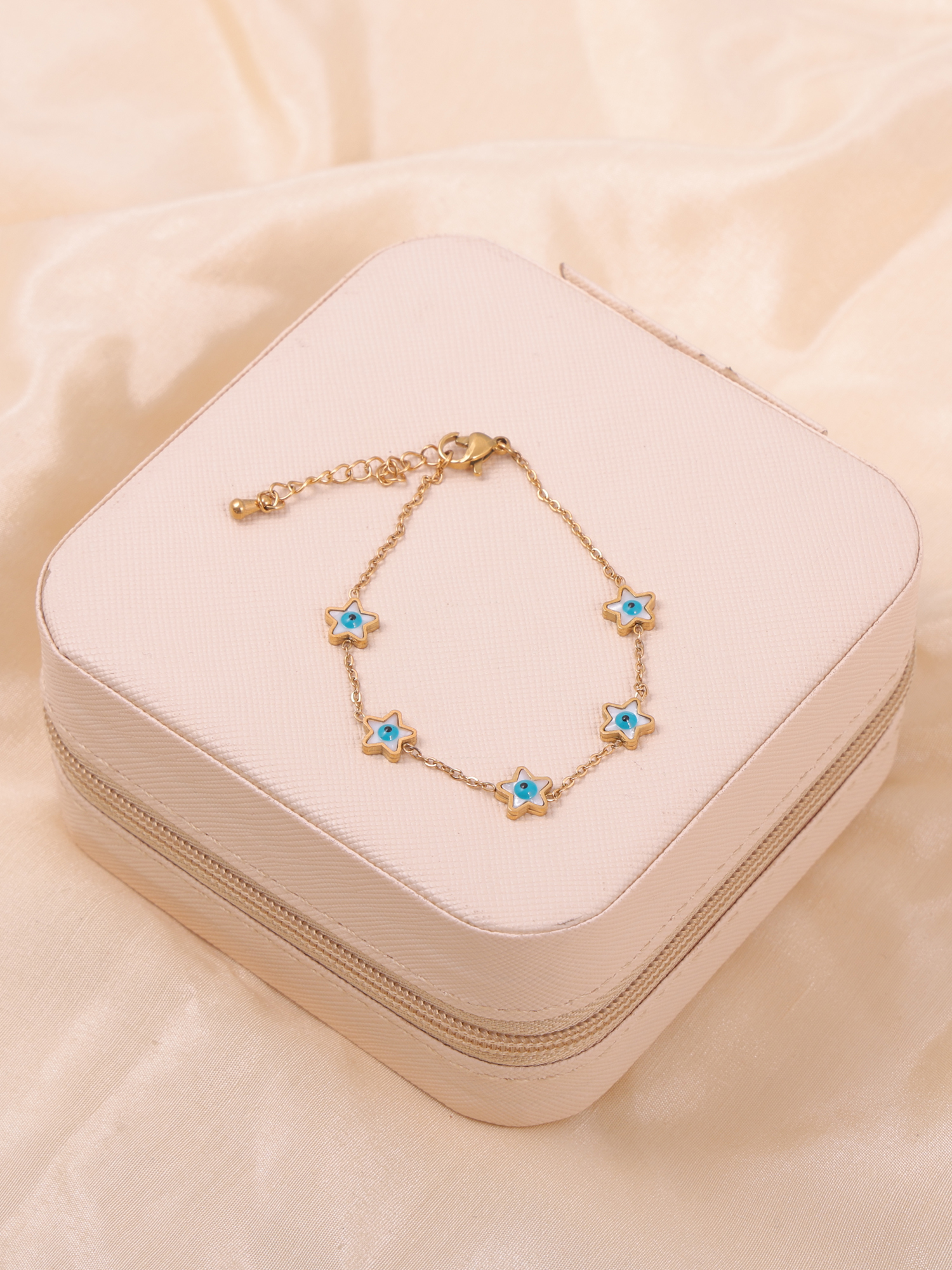 Star Evil Eye Anti Tarnish Bracelet