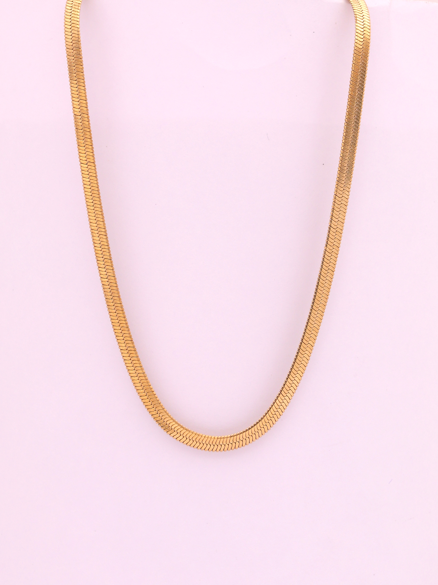 Classic Gold Snake Chain Anti-Tarnish Necklace