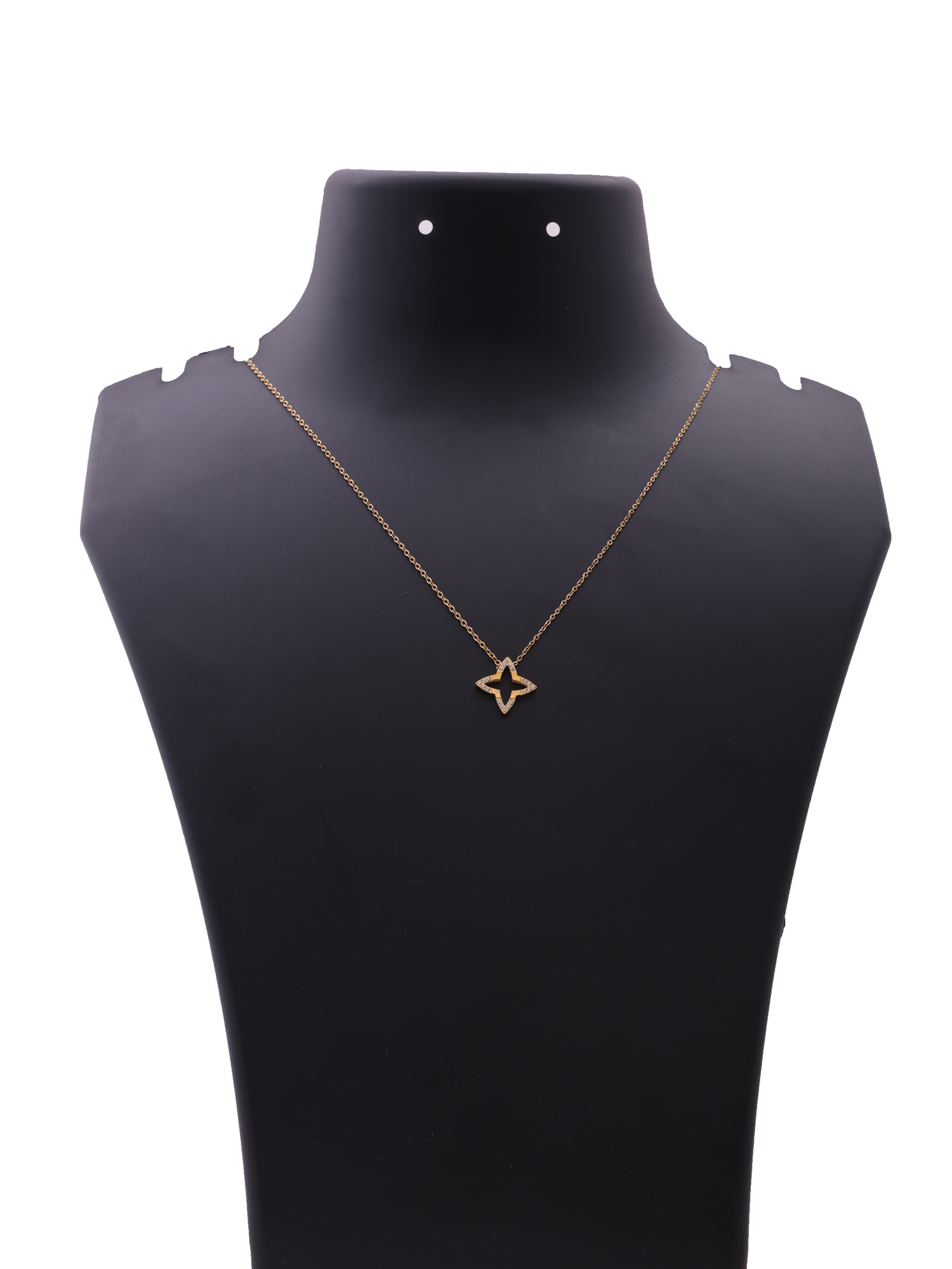 Celeste Clover Pendant Anti-Tarnish Necklace