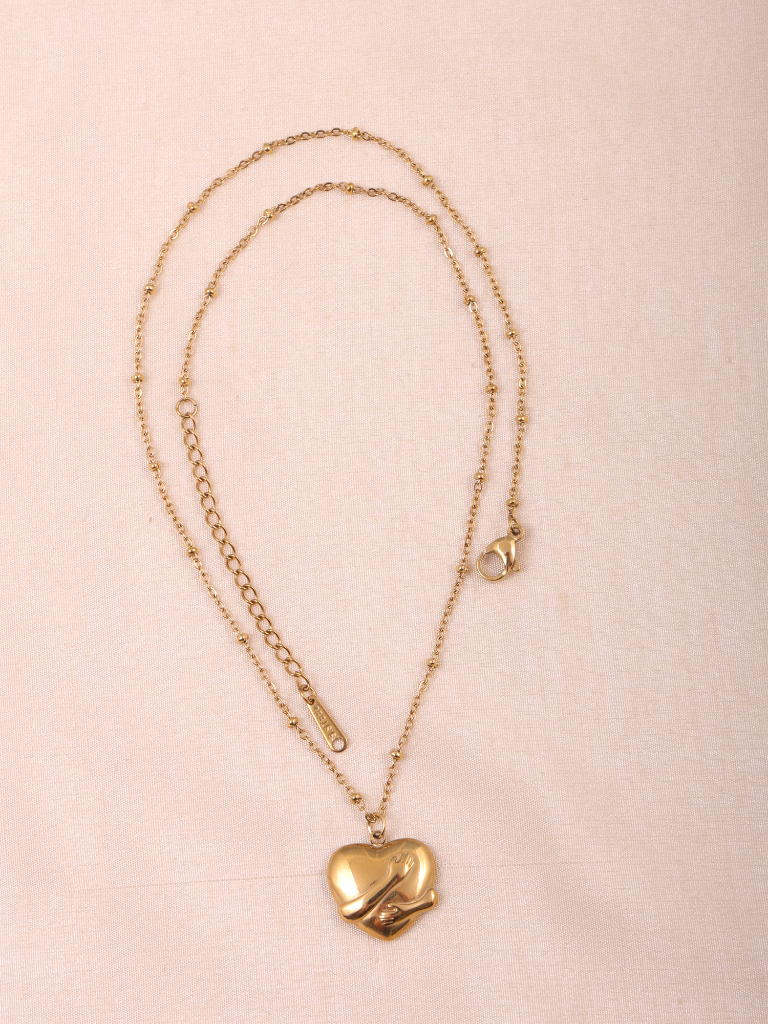 Eterna Heart Pendant Anti-Tarnish Necklace