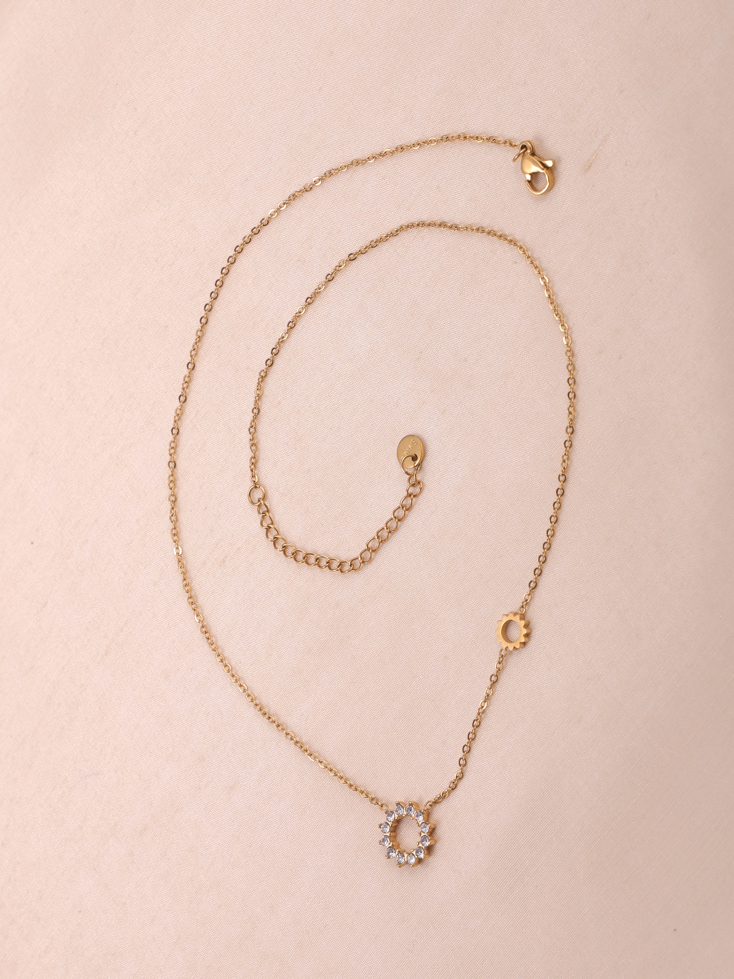 Celestial Halo Spark Anti Tarnish Necklace