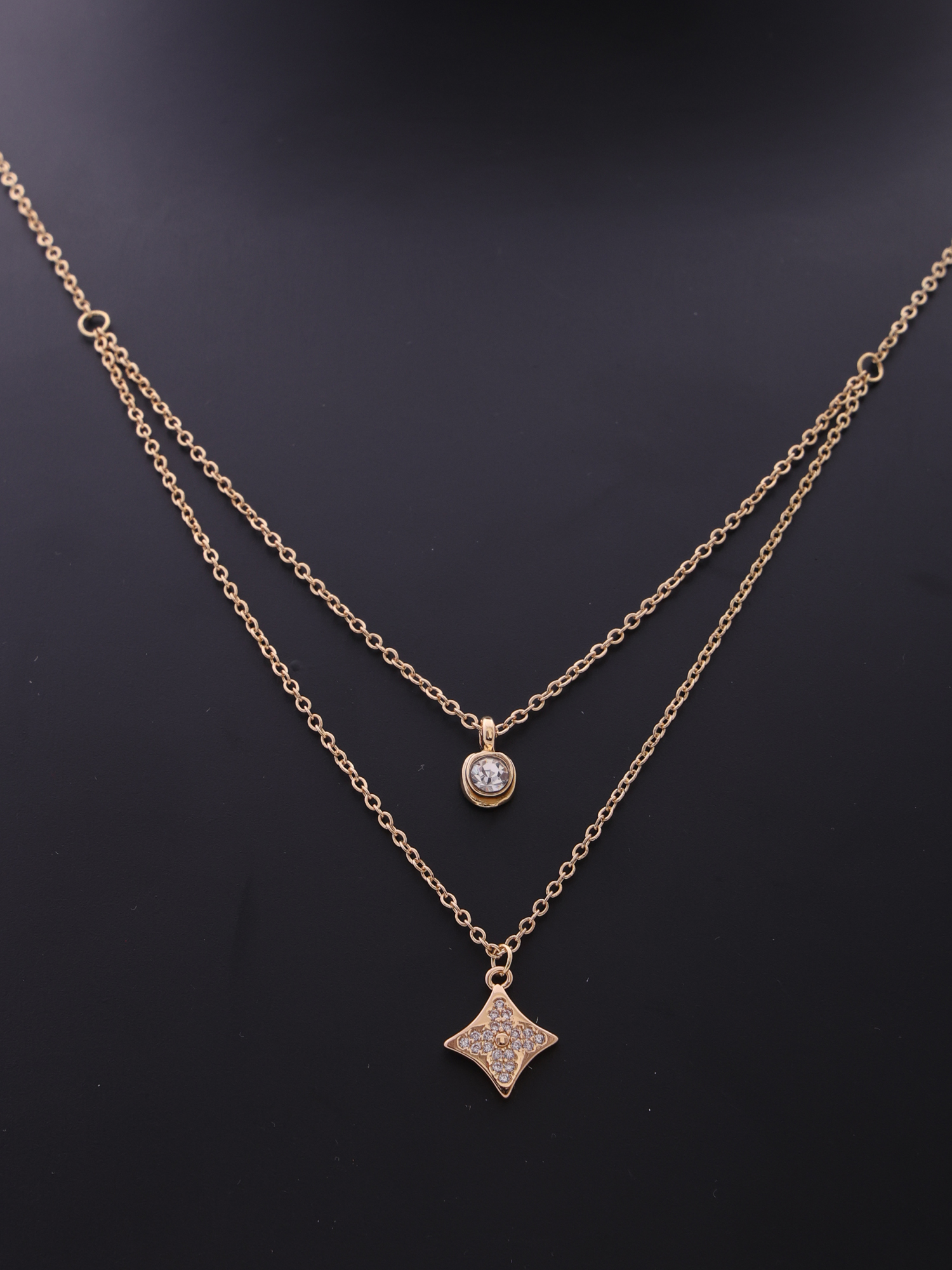 Stella Luxe Double-Layer Anti-Tarnish Necklace