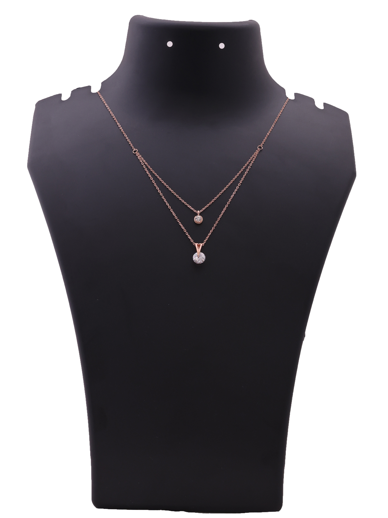 Radiant Drop Double-Layer Anti-Tarnish Necklace