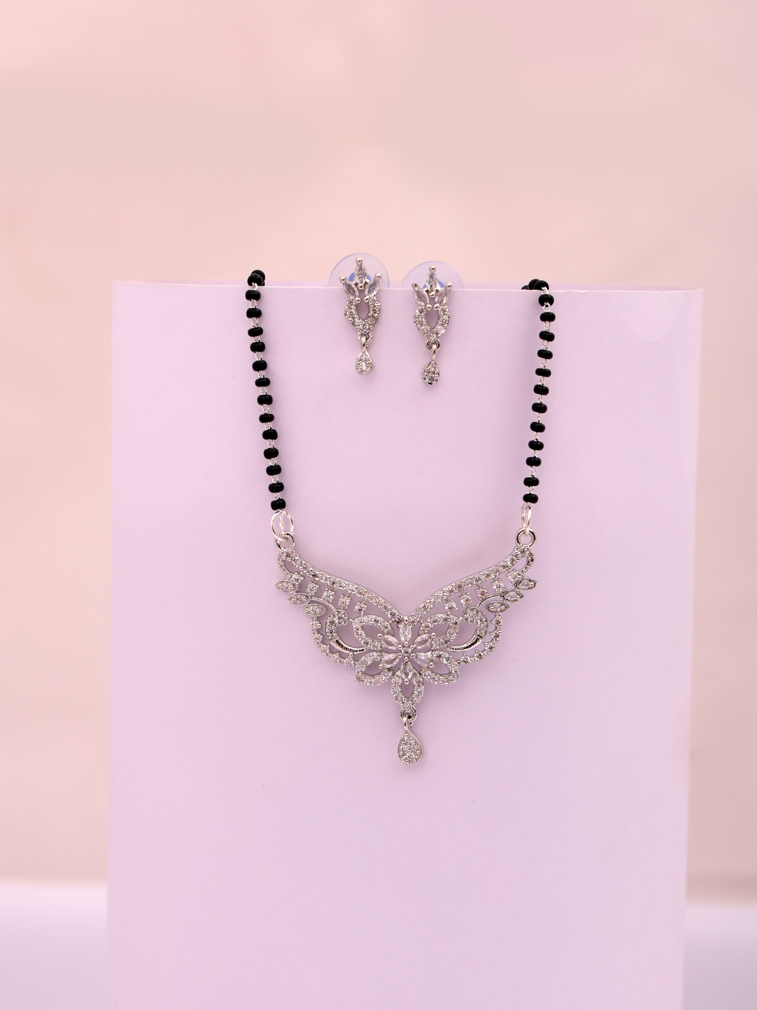 Celestial Wings Mangalsutra Necklace Set