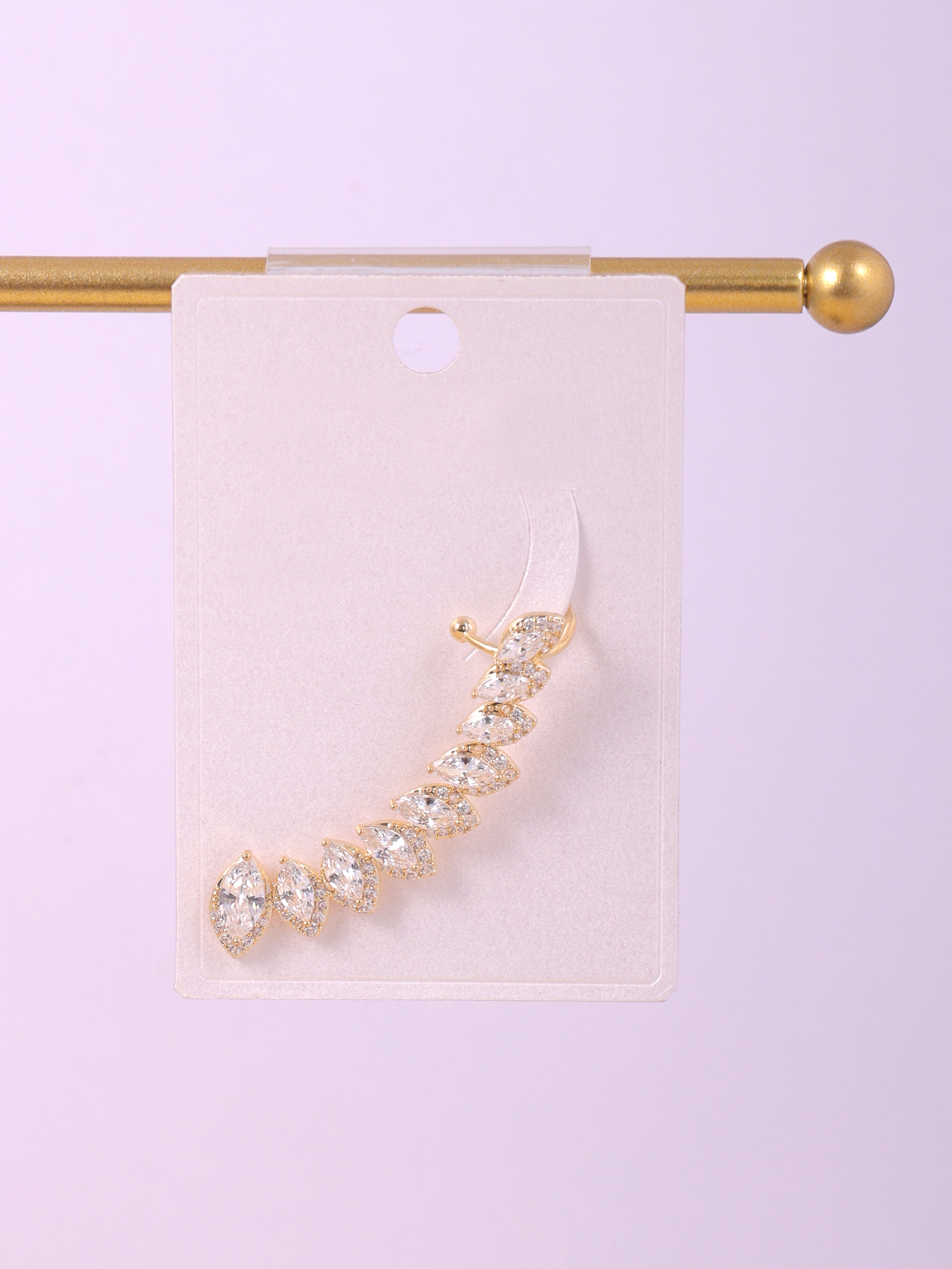 Celestial Crystal Ear Cuff Anti-Tarnish Earring