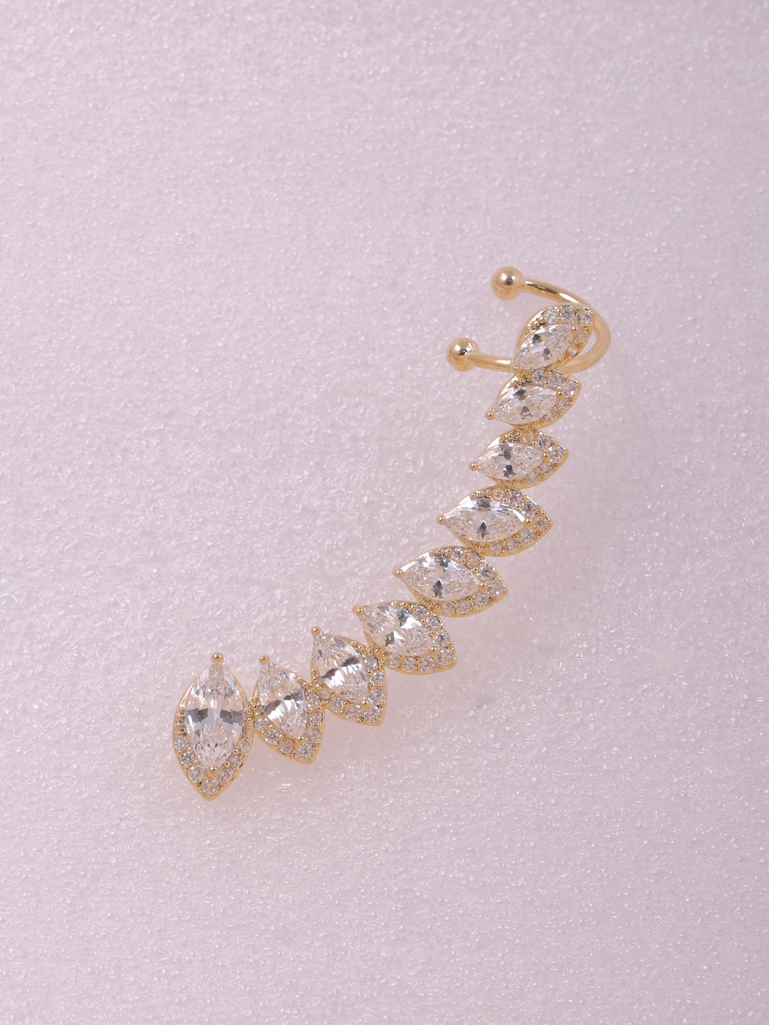 Celestial Crystal Ear Cuff Anti-Tarnish Earring