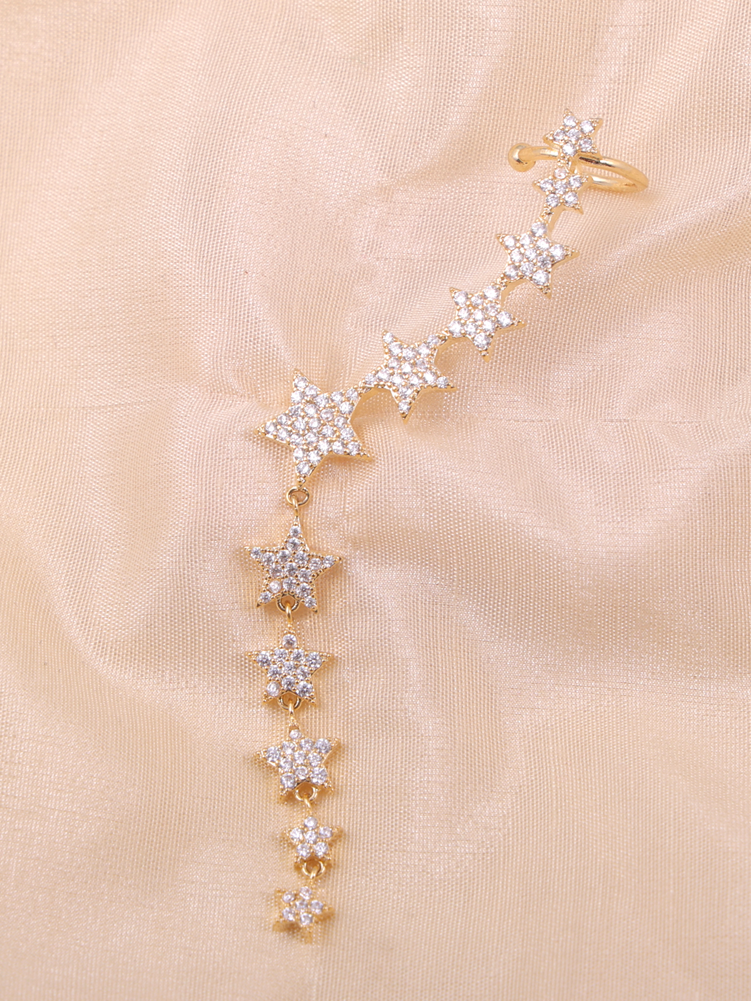 Celestial Starfall Anti-Tarnish Ear Cuff Earring