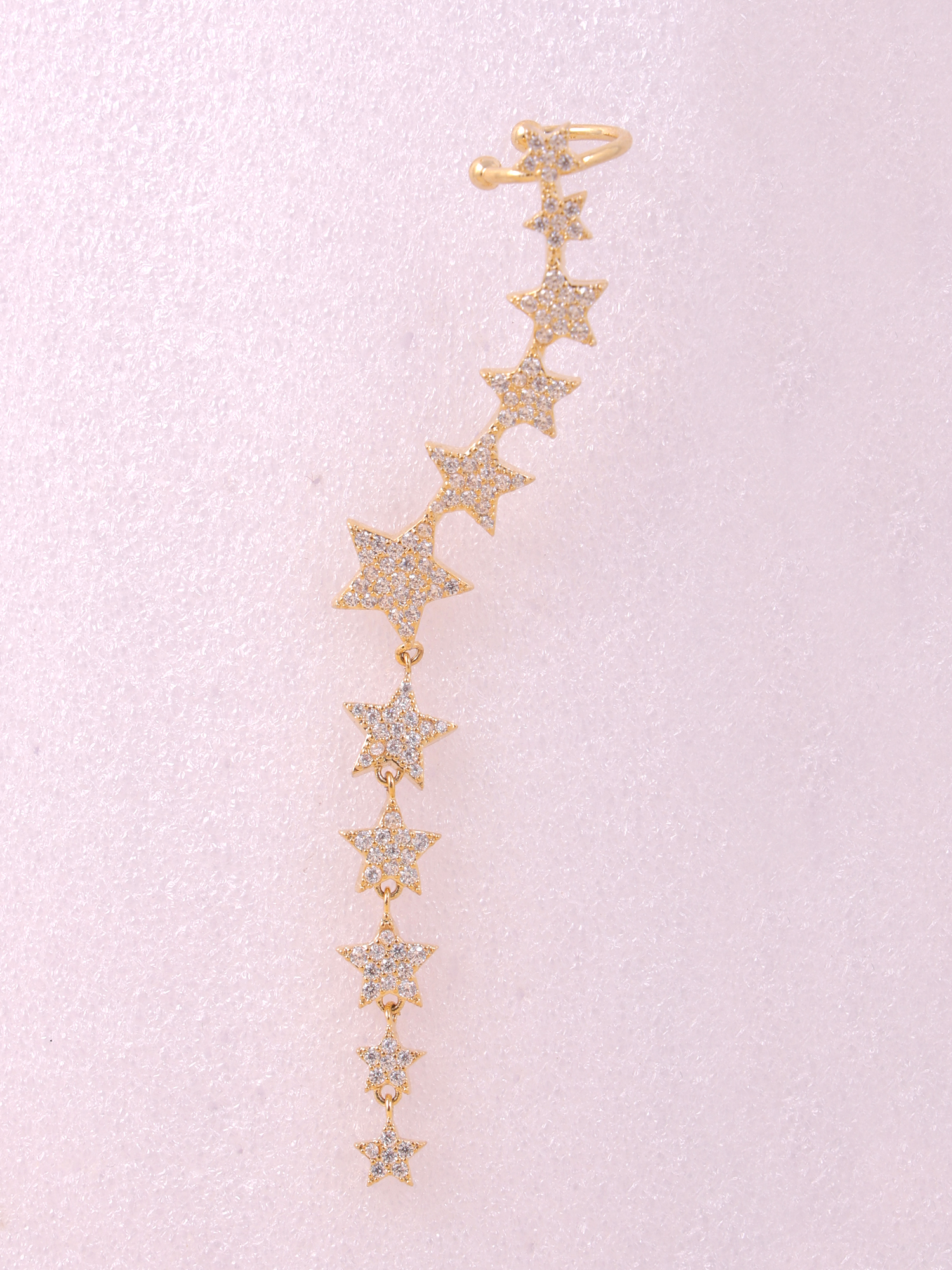 Celestial Starfall Anti-Tarnish Ear Cuff Earring