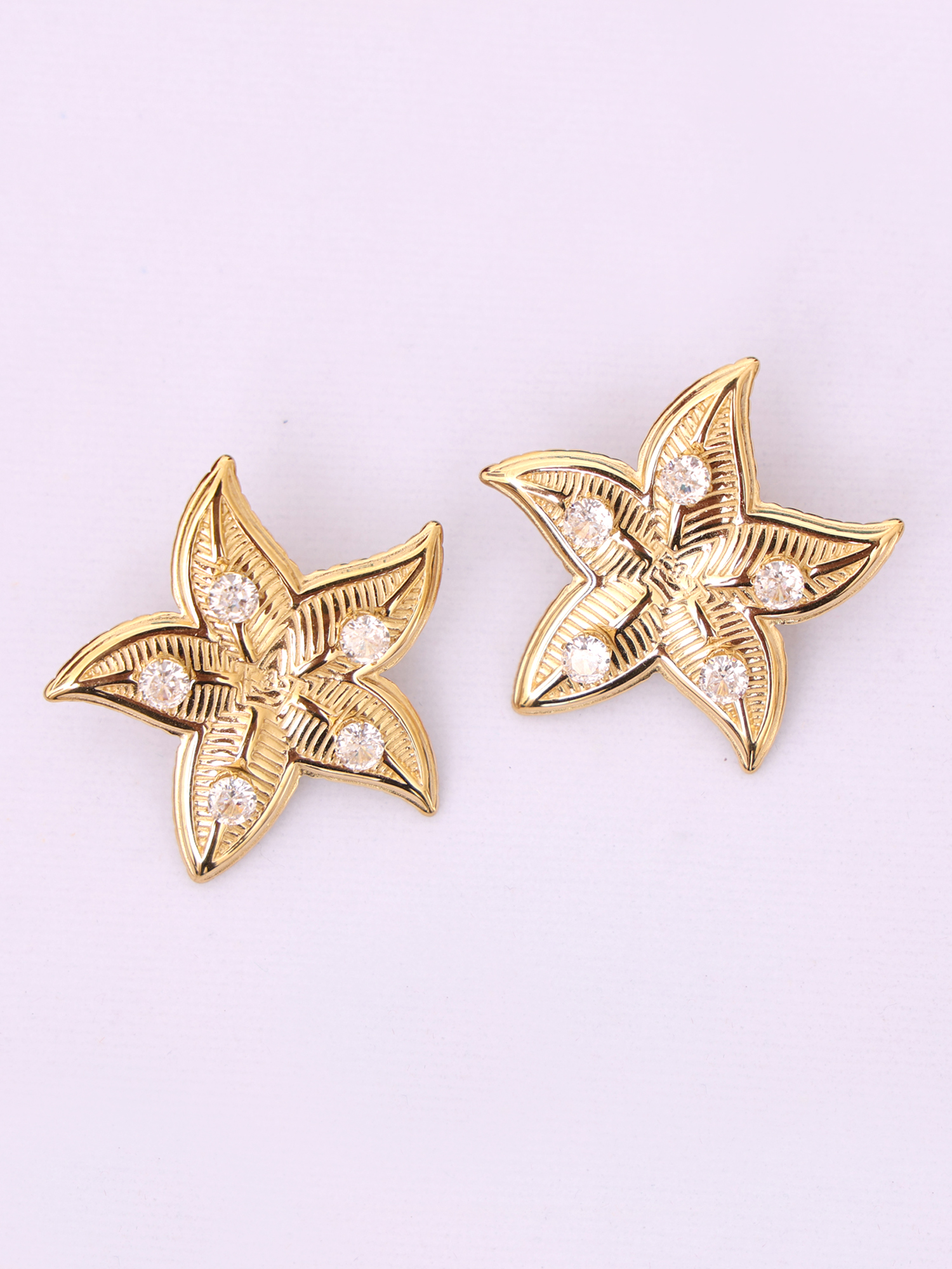 Starlight Bloom Anti-Tarnish Earrings