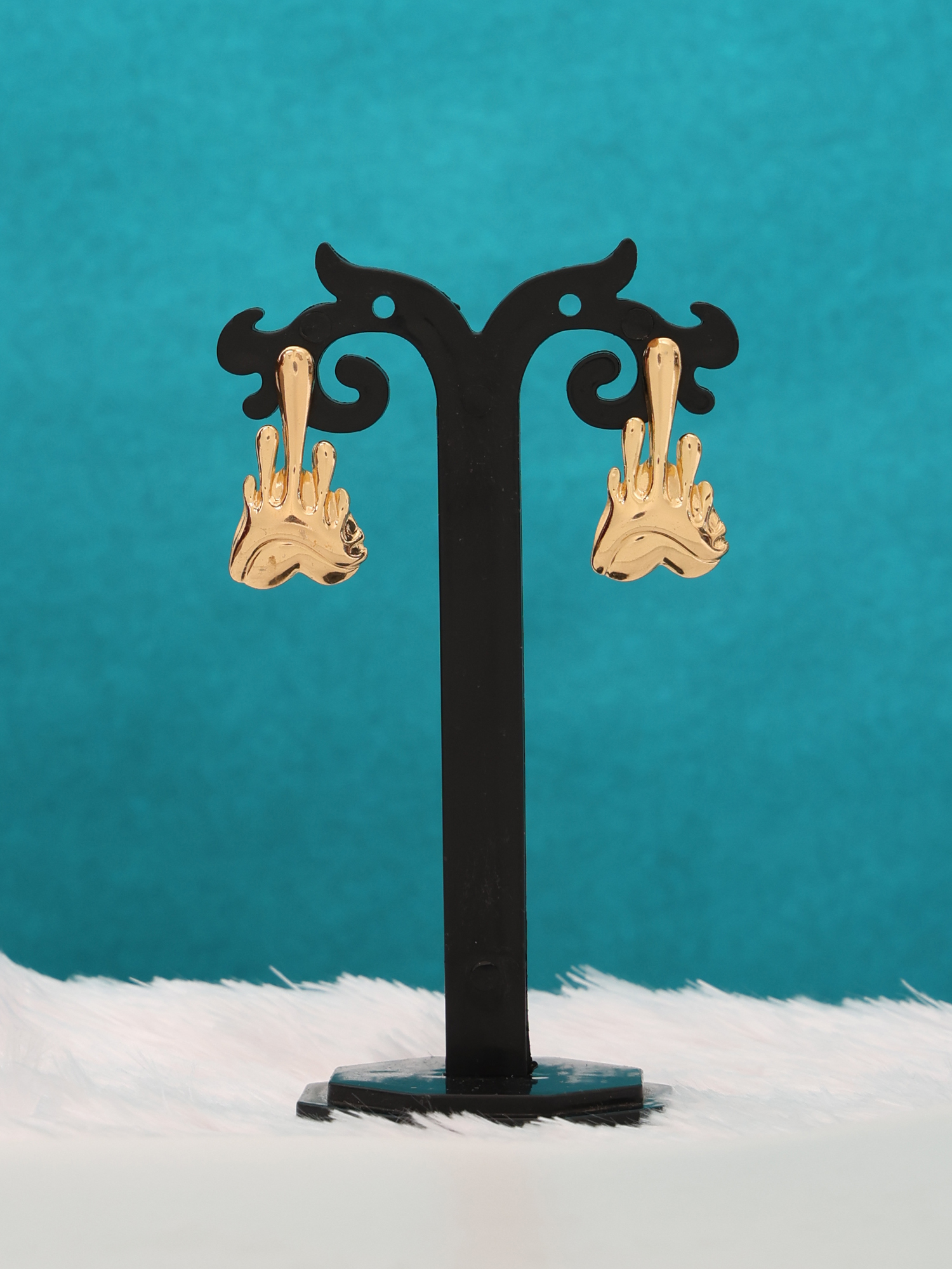Liquid Gold Anti-Tarnish Earrings