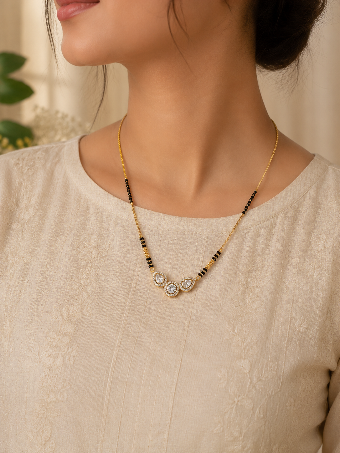 Elegant Anti Tarnish Mangalsutra Necklace