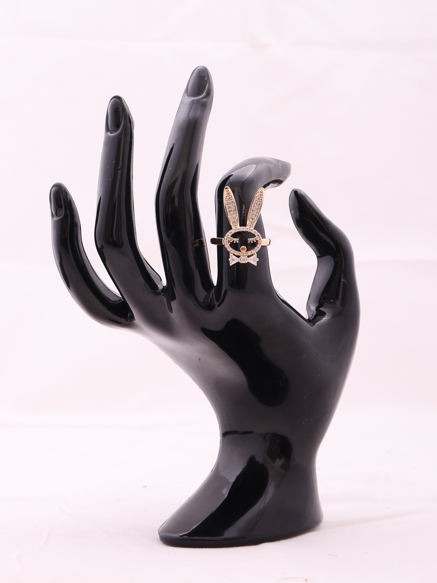 Bunny Bliss Crystal Ring