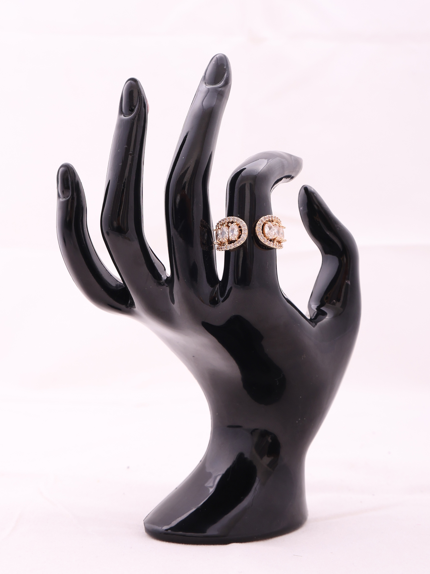 Celeste Twin Halo Crystal Ring