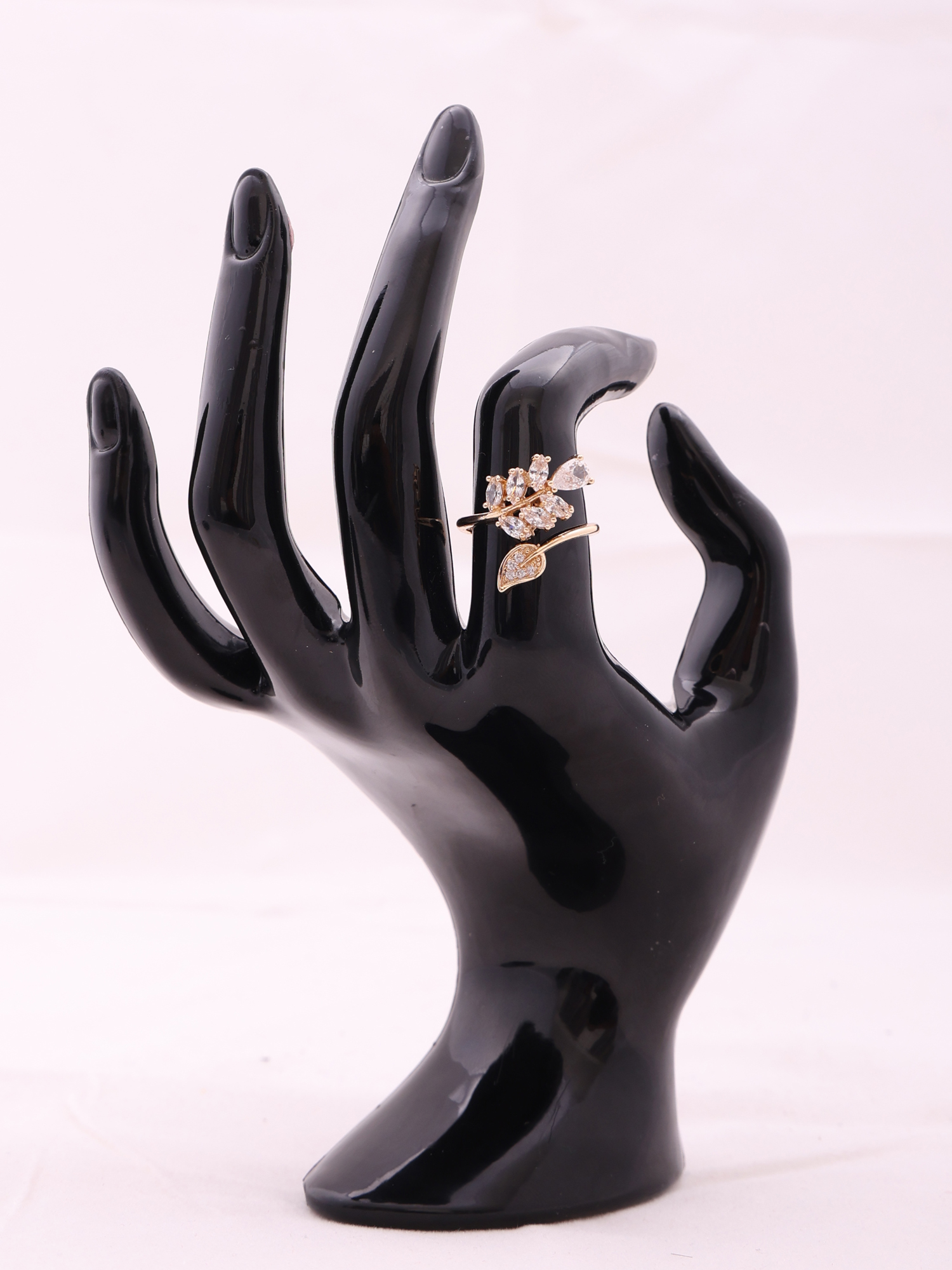 Blossom Vine Crystal Ring