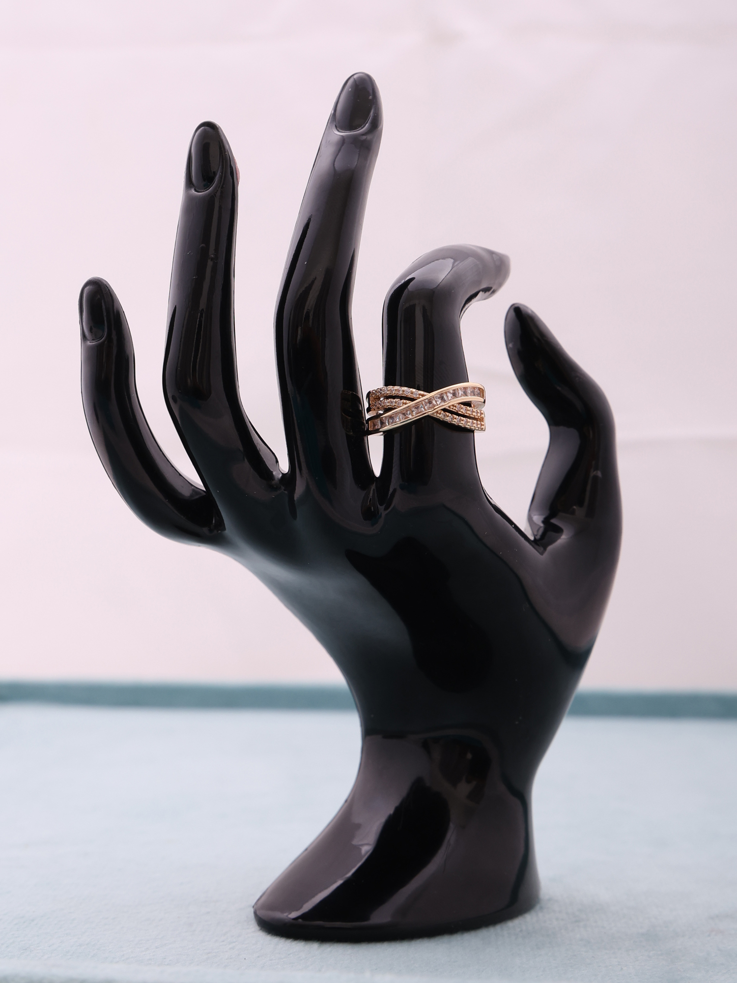 Infinity Luxe Crystal Ring