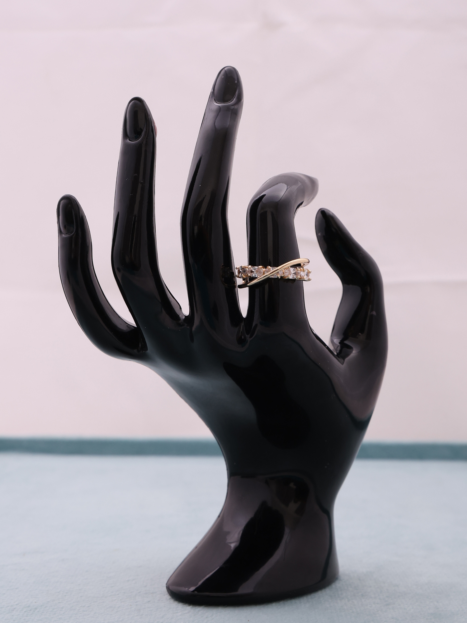 Grace Wave Crystal Ring