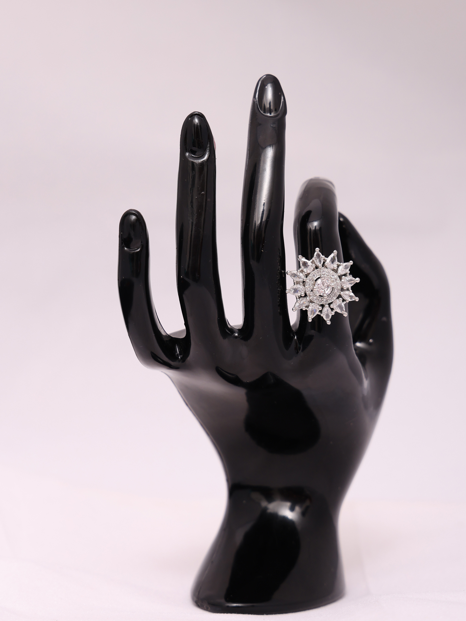 AD Diamond Royal Bloom Ring