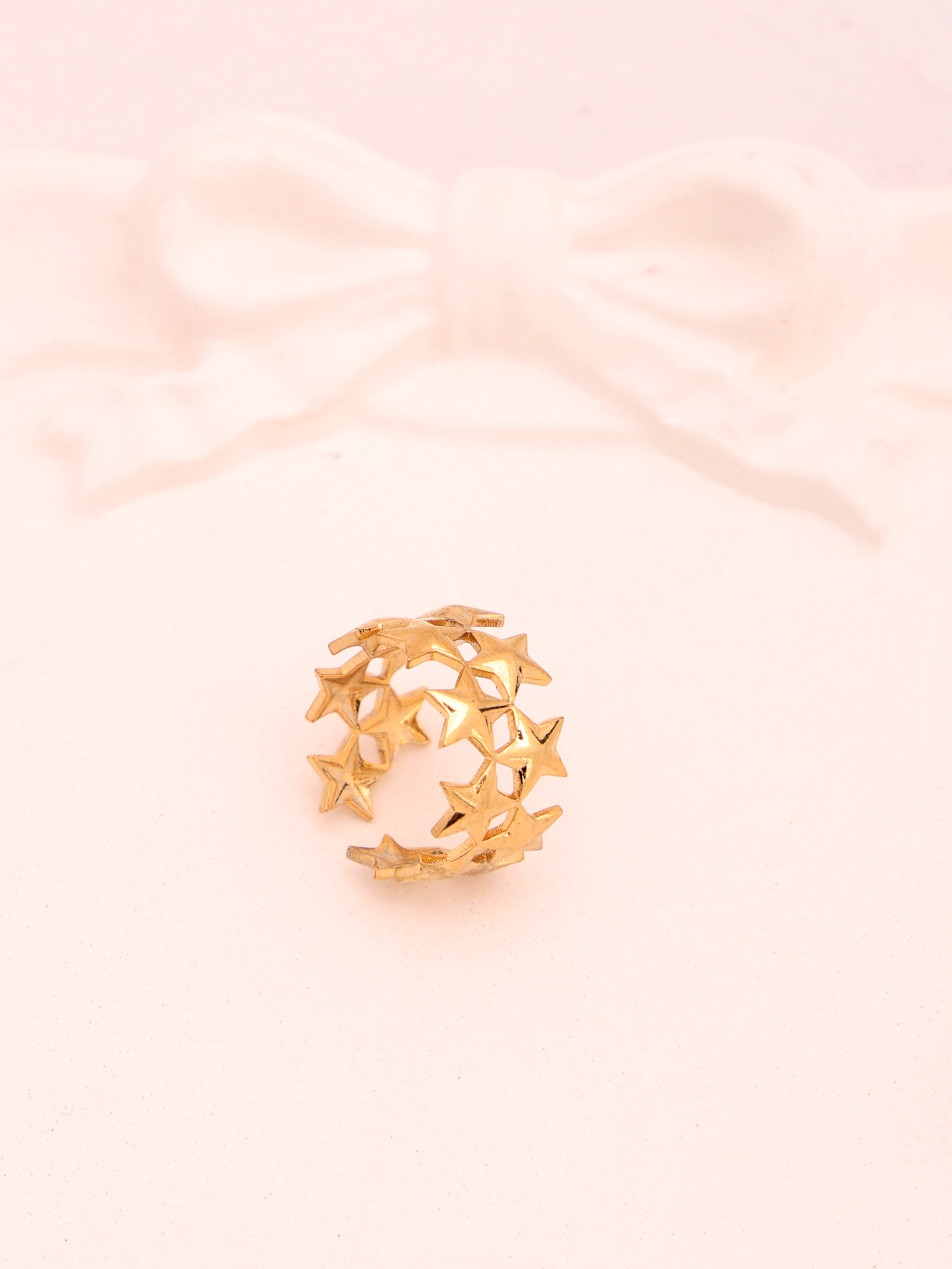Gold Star Anti-Tarnish Ring