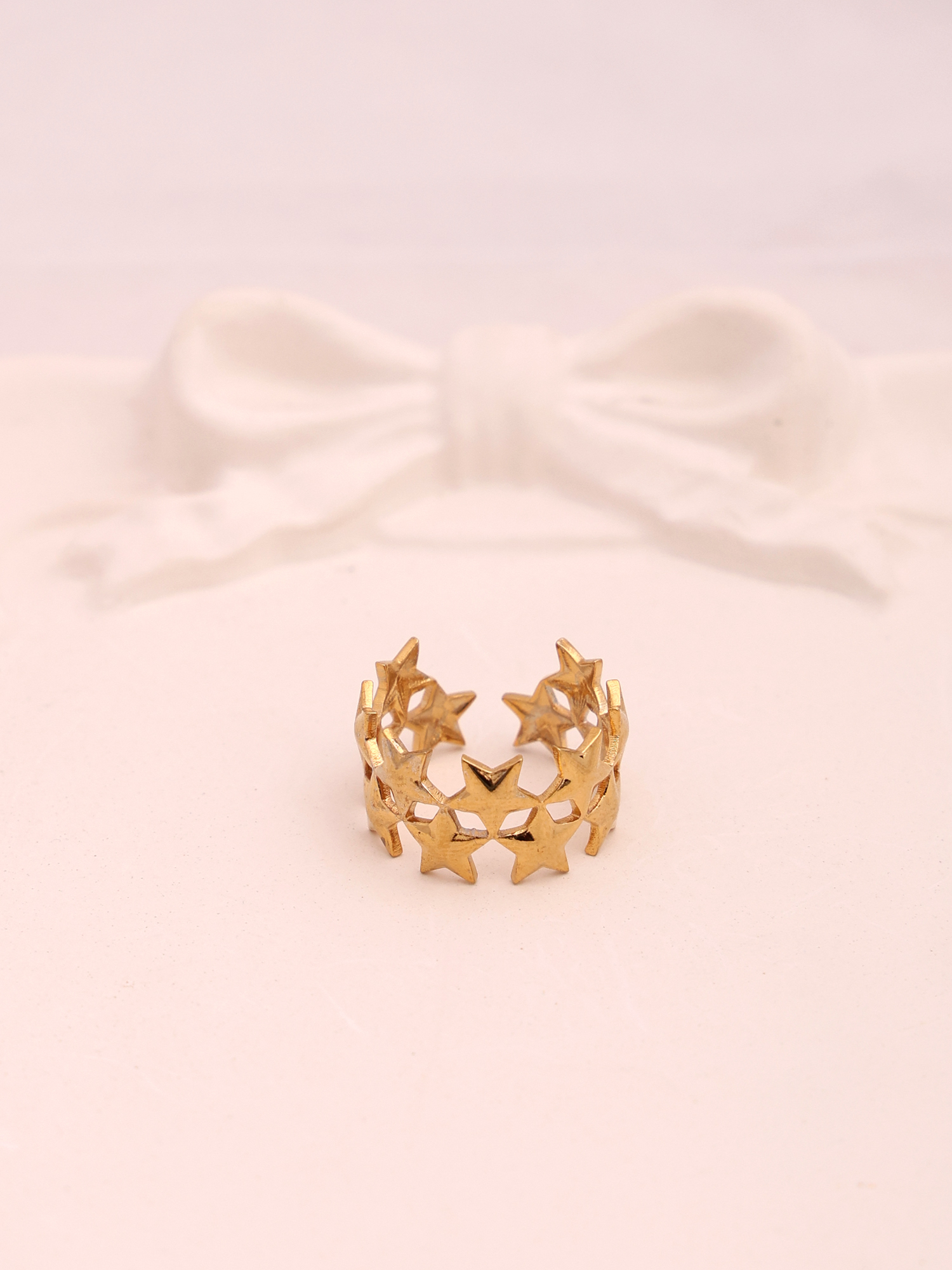Gold Star Anti-Tarnish Ring