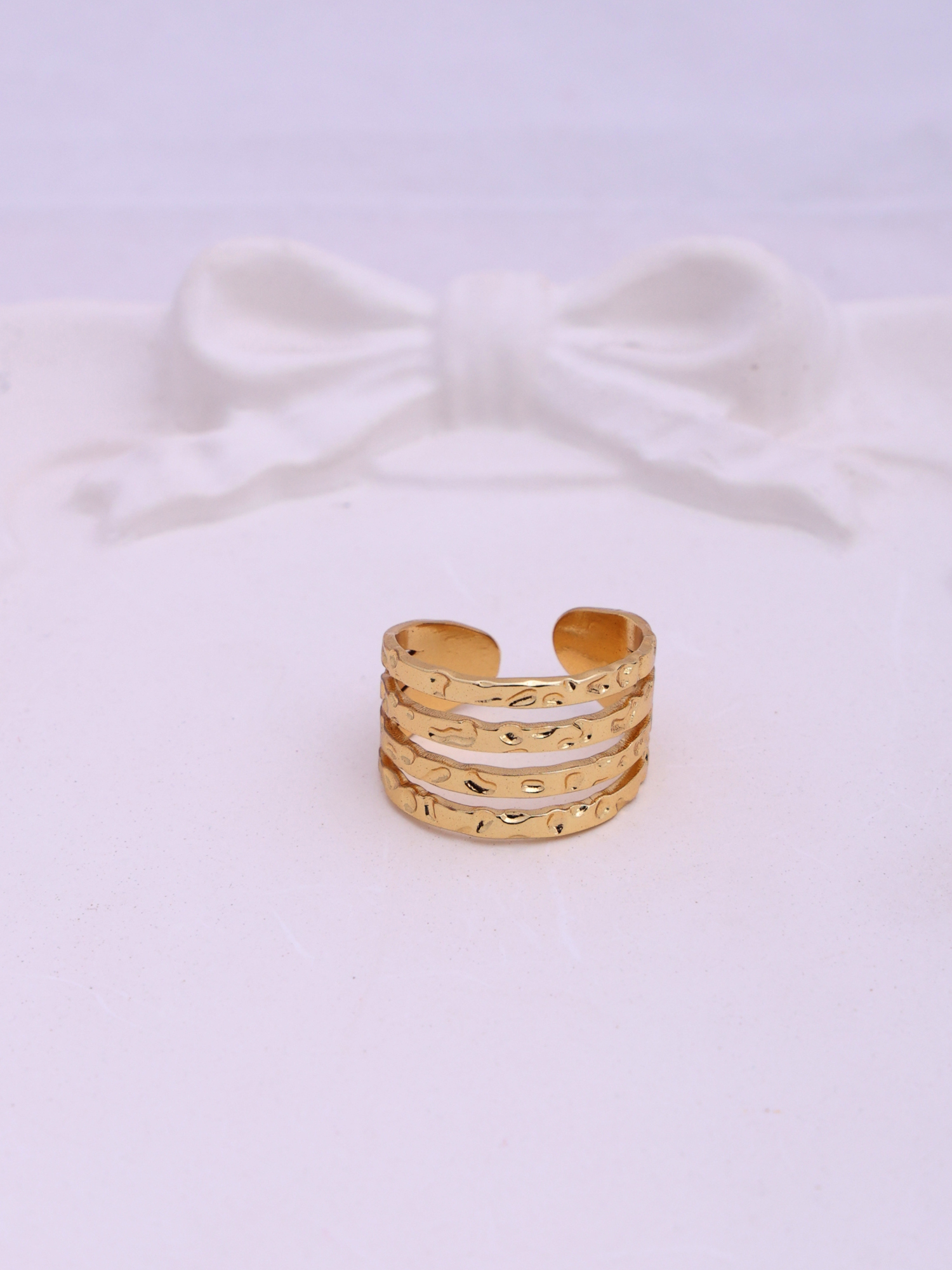 Anti-Tarnish Gold Stackable Ring