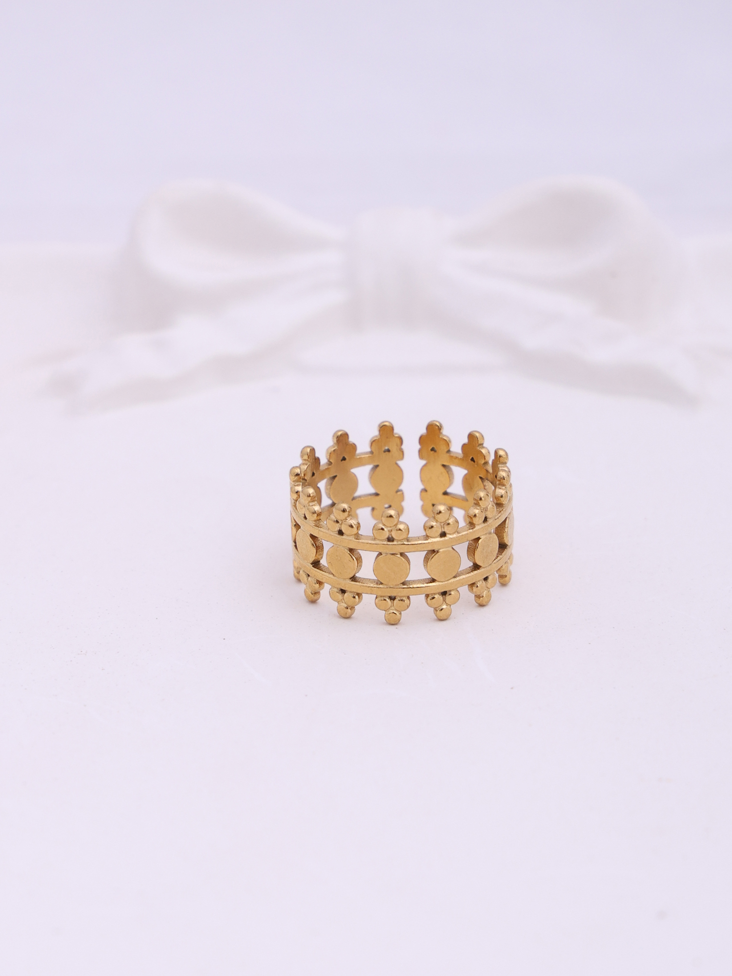 Anti-Tarnish Boho Statement Adjustable Ring