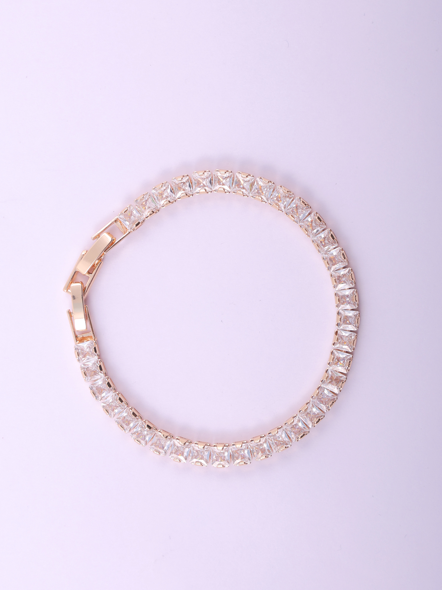 Classic Tennis AD Diamond Bracelet