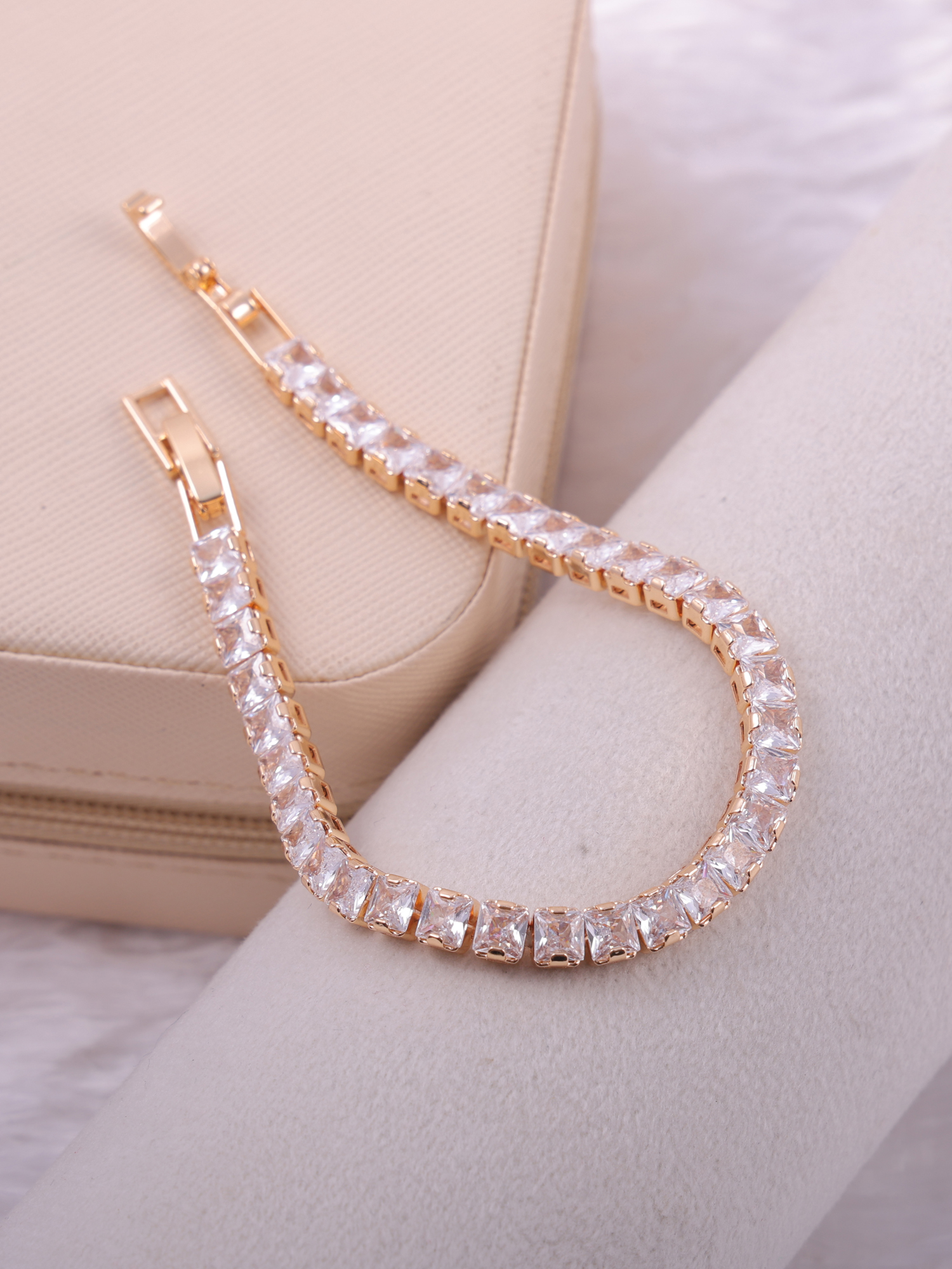 Classic Tennis AD Diamond Bracelet
