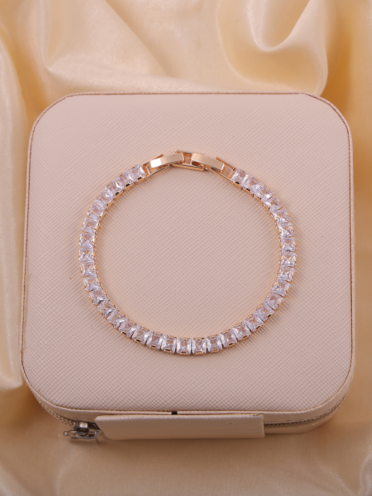 Classic Tennis AD Diamond Bracelet