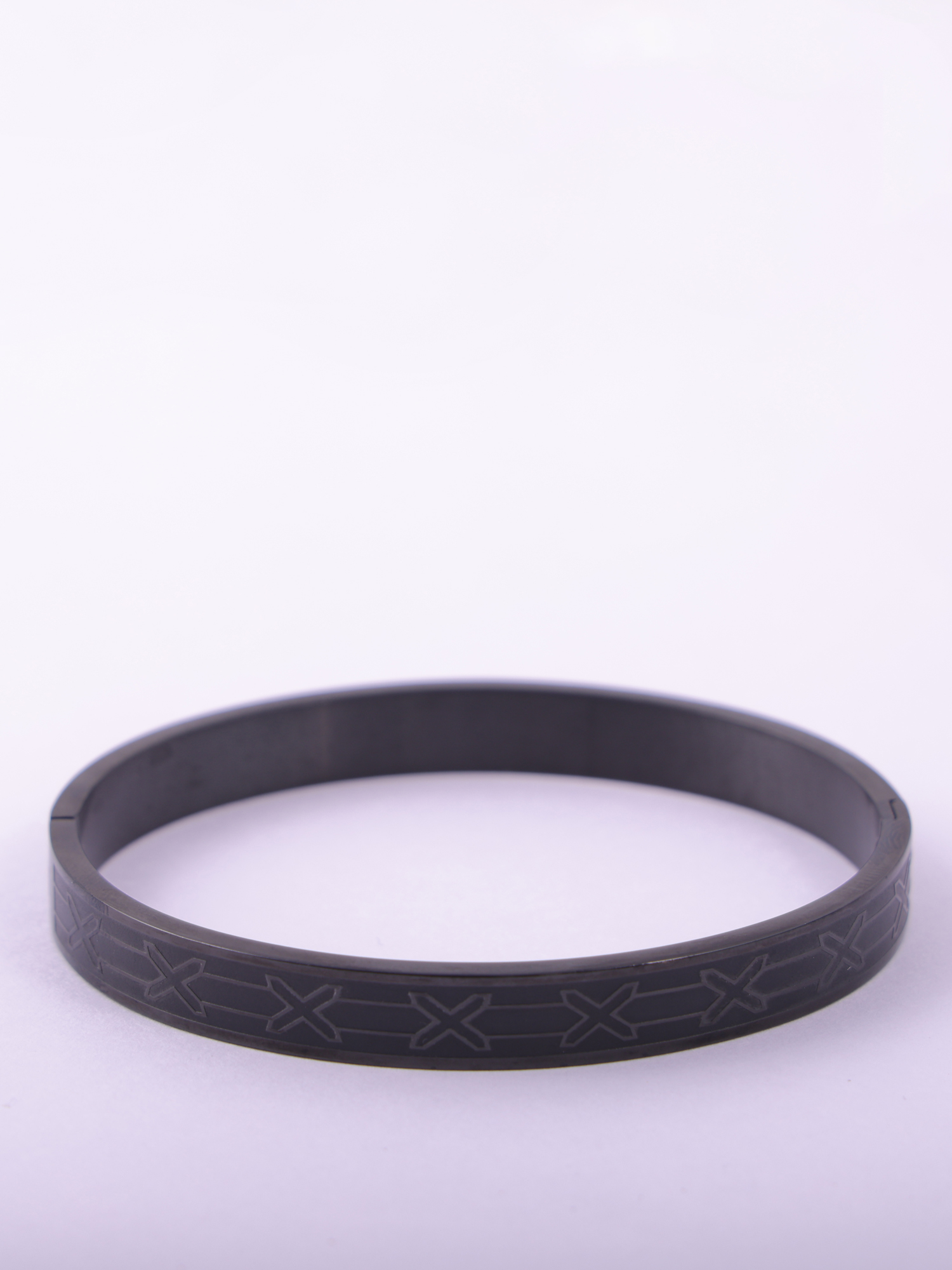 Matte Black X-Link Anti-Tarnish Bracelet