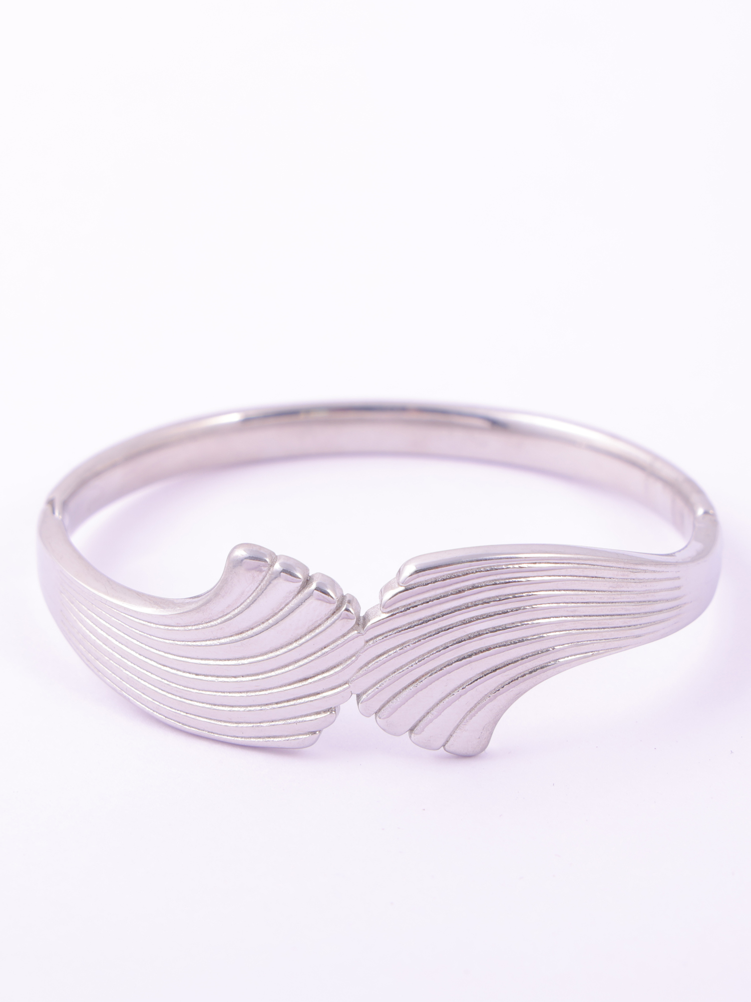 Silver Wave Flow Anti-Tarnish Bracelet
