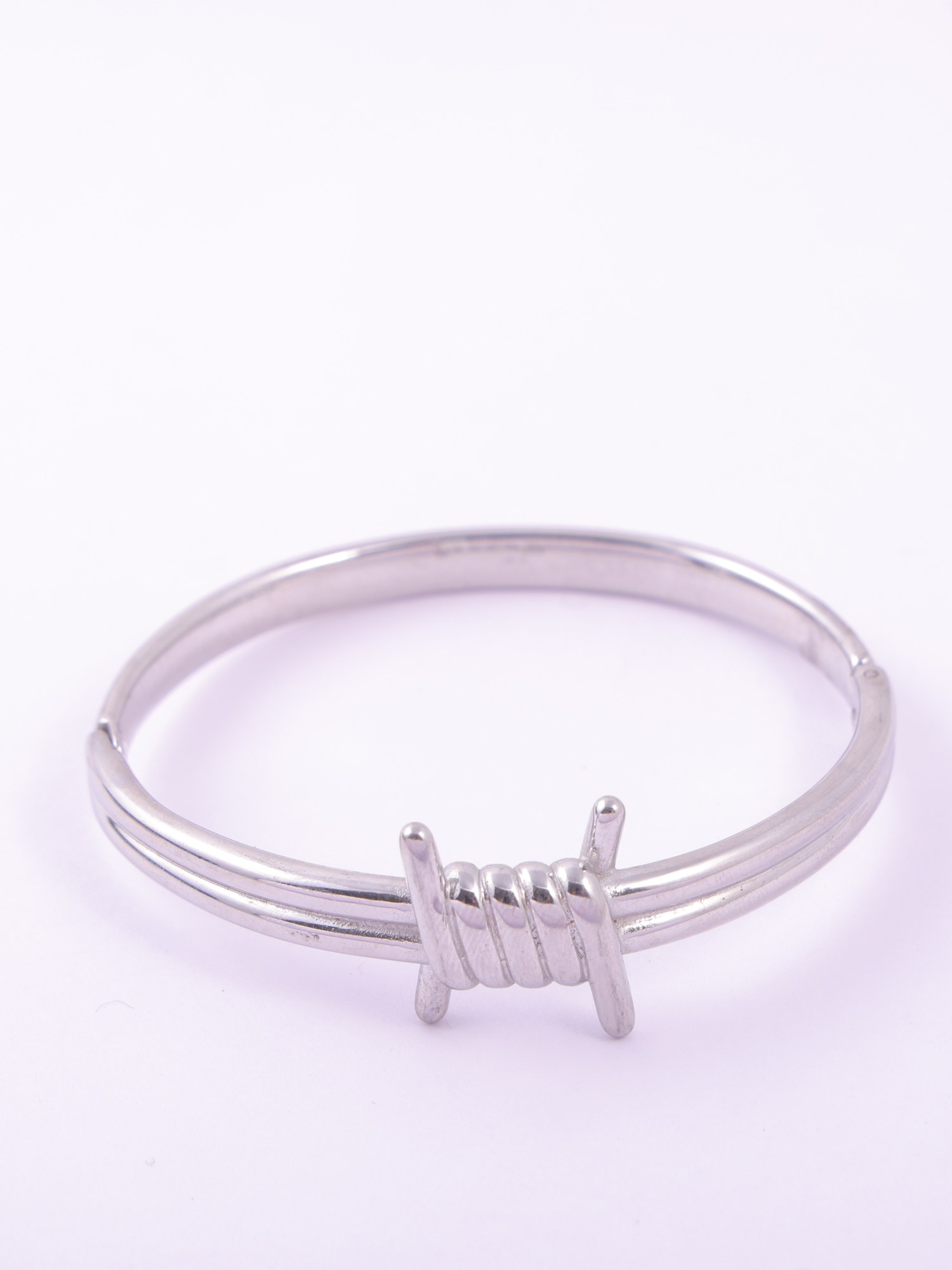 Silver Wire Knot Anti-Tarnish Bracelet